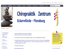 Tablet Screenshot of chirozentrum.de